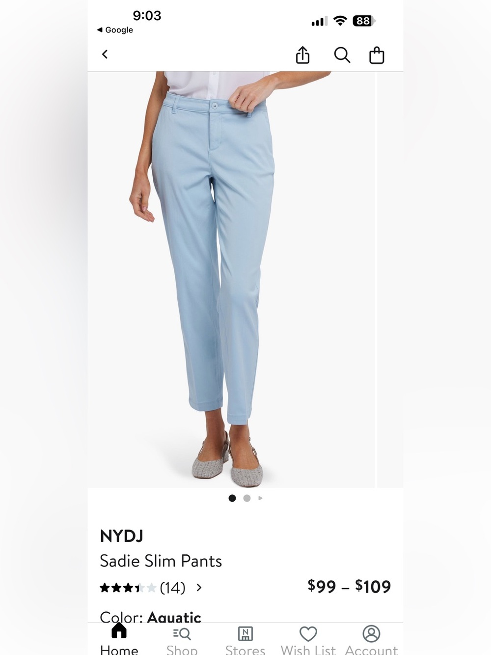 NYDJ Sadie slim Pants